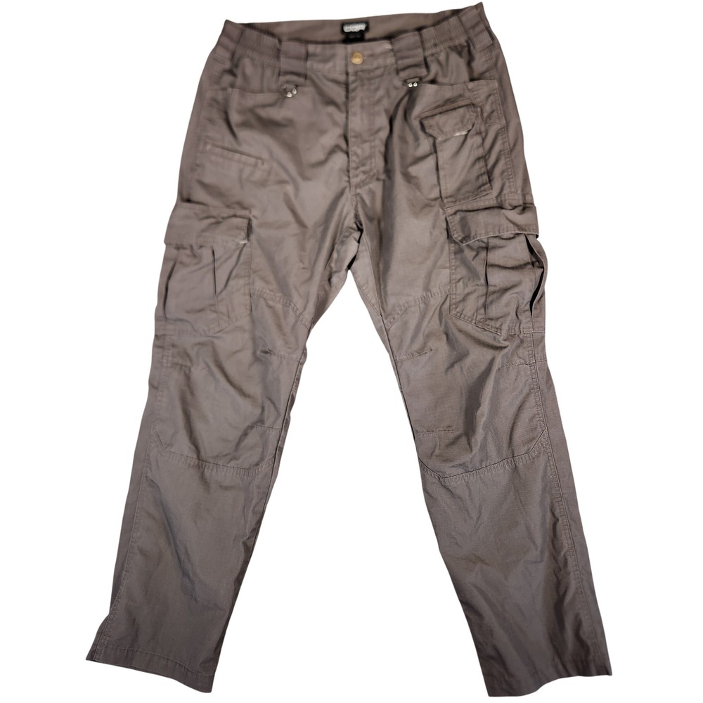 CQR Tactical Cargo Pants Mens 36x32 Charcoal Gray Excellent Ripstop TLP125